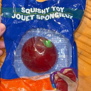 Trendy Brand New Glitter Red Apple Squishy🔥
